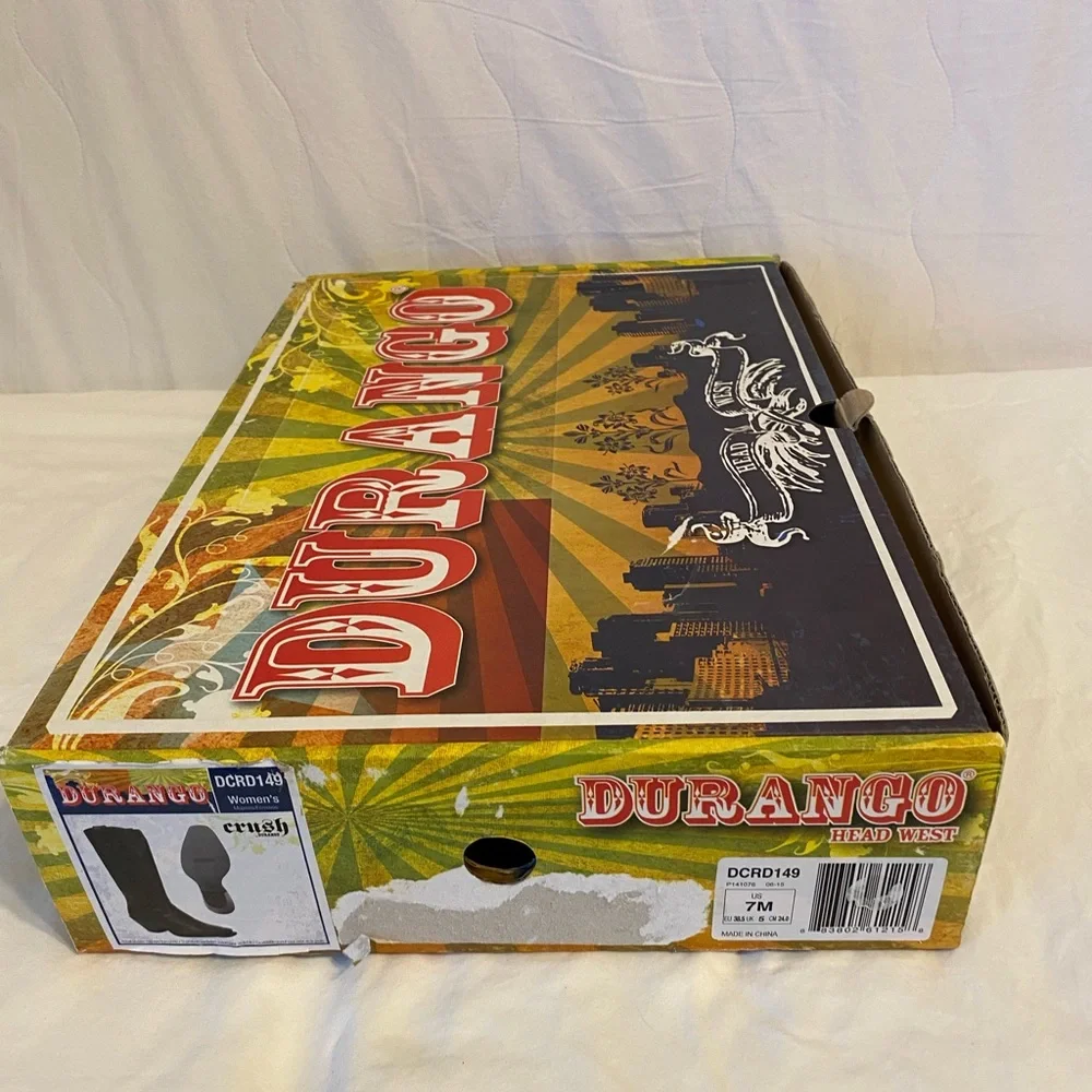 Durango cowboy boots women’s size 7 - Picture 6 of 6